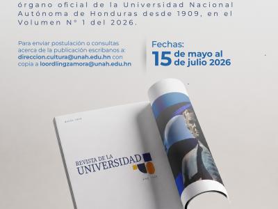 Convocatoria 2026: Revista de la Universidad